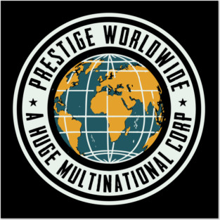 Prestige Worldwide Reimagined Logo Posters and Art