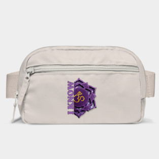 Connect to Your Spiritual Self with Crown Chakra "I KNOW" Affirmations Bag
