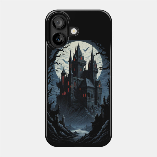 Castle Dracula Phone Case by Grave Digs