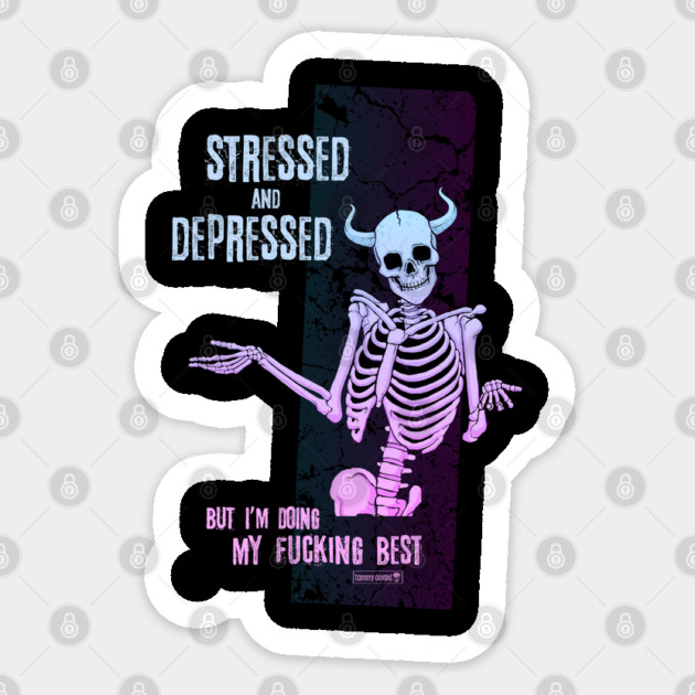 All I Can Do. Sticker by Tommy Devoid