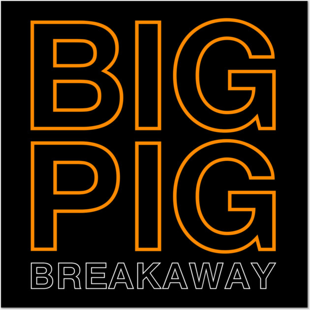 Big Pig Band Wall Art by Timeless Chaos