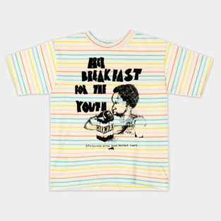 Black Panther Party - Free Breakfast For The Youth Kids T-Shirt