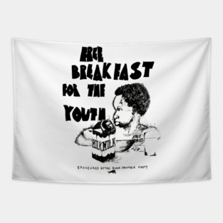 Black Panther Party - Free Breakfast For The Youth Tapestry