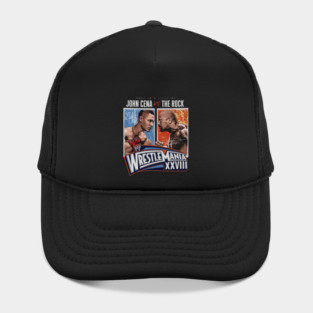 John Cena Vs. The Rock Match WrestleMania 28 Hat
