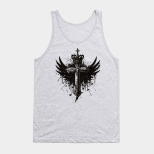 Hip Hop Cross Wings Tank Top