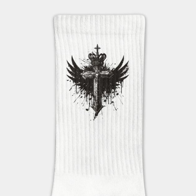 Hip Hop Cross Wings by UrbanLifeApparel