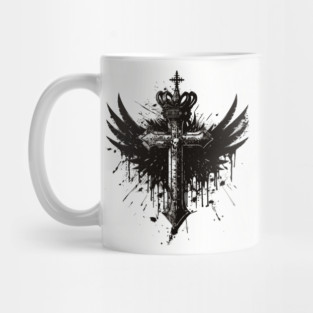 Hip Hop Cross Wings Mug