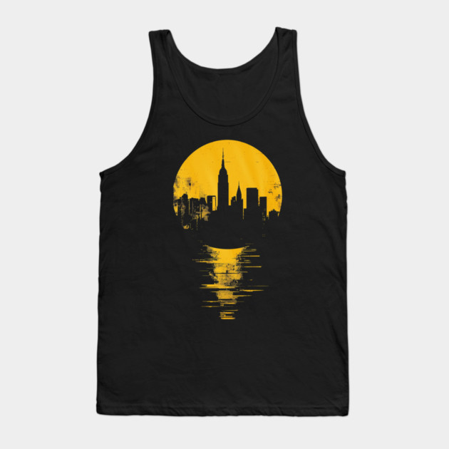 Urban City Life Sunset Tank Top by UrbanLifeApparel