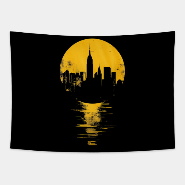 Urban City Life Sunset Tapestry by UrbanLifeApparel