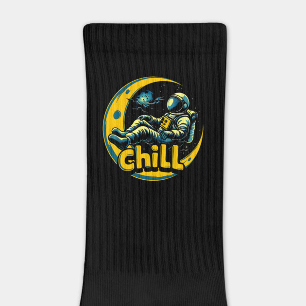 Urban Chill Astronaut on the moon by UrbanLifeApparel