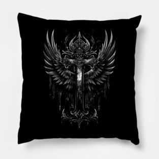 Hip Hop Wings Cross Pillow