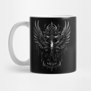 Hip Hop Wings Cross Mug