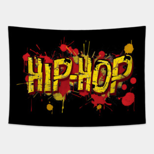 Hip Hop Graffiti Tapestry