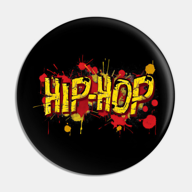 Hip Hop Graffiti Pin by UrbanLifeApparel