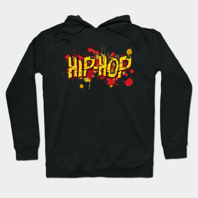 Hip Hop Graffiti Hoodie by UrbanLifeApparel