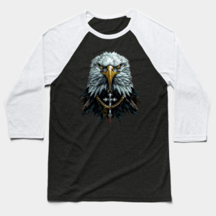 Urban Life Eagle with Cross Baseball T-Shirt