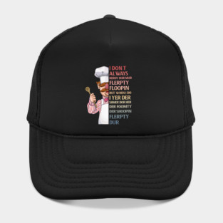 Pink Swedish Chef Hat