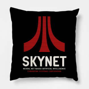Skynet arcade Pillow