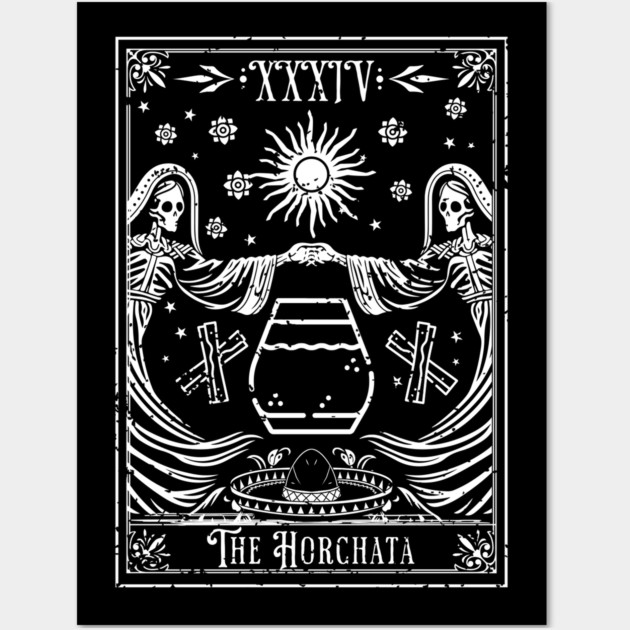 The Horchata Tarot Card Wall Art by H. R. Sinclair