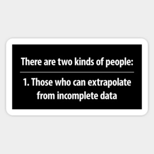 Extrapolate Data Sticker