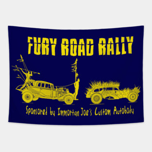 Fury Road Rally Tapestry