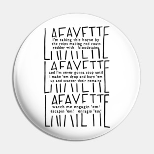 LAFAYETTE Pin