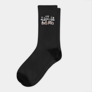 Big Pig Band Socks