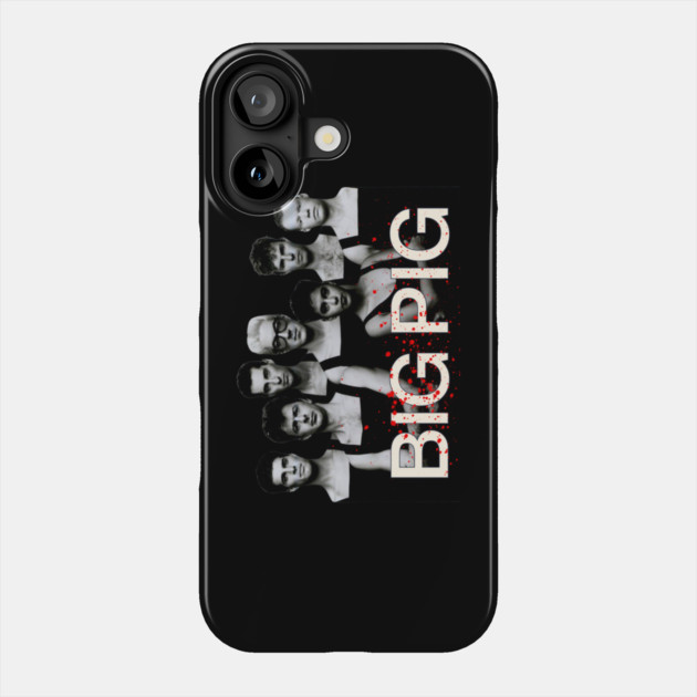 Big Pig Band Phone Case by Timeless Chaos