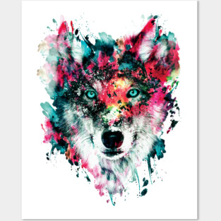 Wolf Posters and Art