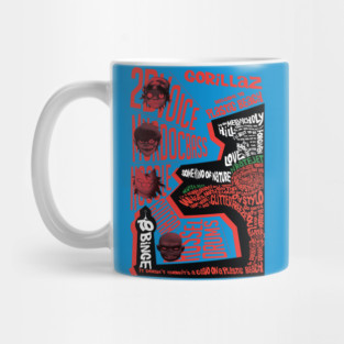 gorillaz plastic beach Mug