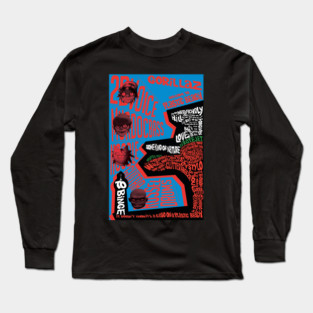 gorillaz plastic beach Long Sleeve T-Shirt