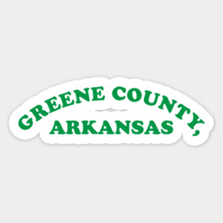 Simple Greene County` Magnet