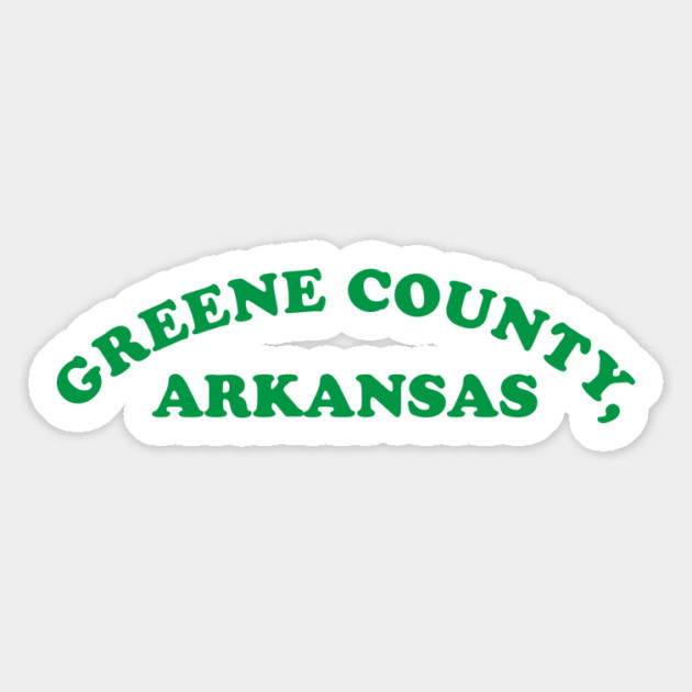 Simple Greene County` Magnet by rt-shirts