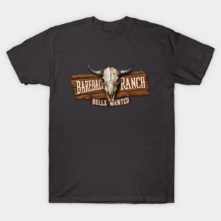 Bulls wanted at bareback ranch Southwestern HW T-Shirt