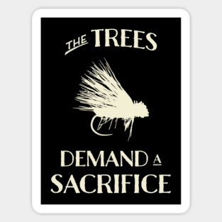 Funny Trout Fly Fishing Sticker