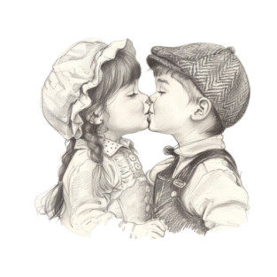 Whimsical Kiss T-Shirt