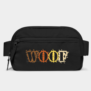 Bear Pride WOOF Text Bag