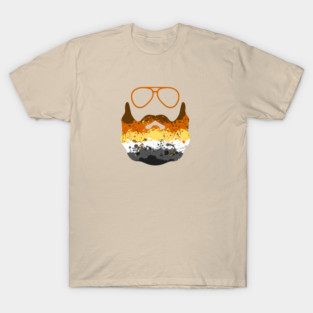 SplashBear Bear Pride Beard T-Shirt