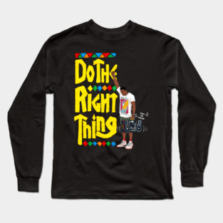Radio Raheem - Fight the power - Spike Lee Long Sleeve T-Shirt