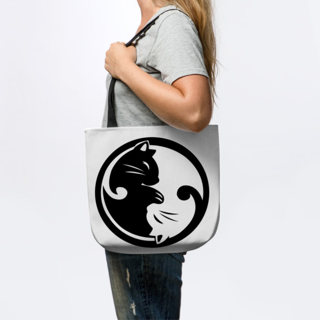Cat Ying Yang by DickinsonDesign