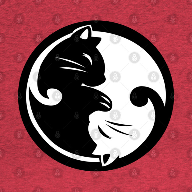 Cat Ying Yang by DickinsonDesign
