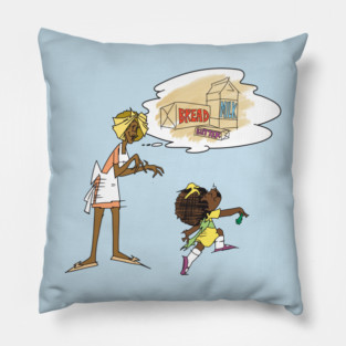 Loaf Of Bread - Container Of Milk - Stick Of Butter - Light Pillow