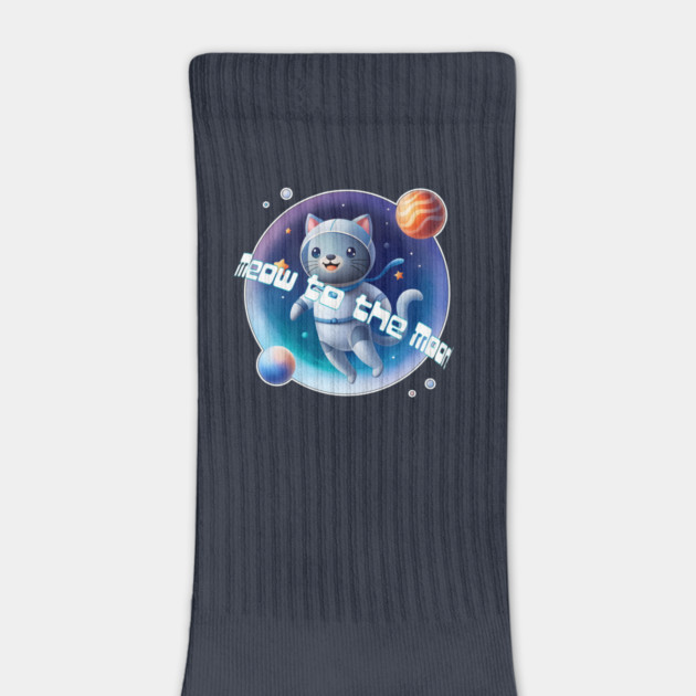 Meow to the Moon by DIGITAL MERCH CREATIONS