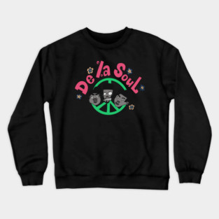 de la soul peace Crewneck Sweatshirt
