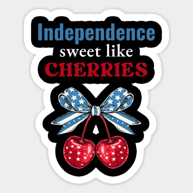 Independence Sweet Like Cherries Magnet by TurnEffect