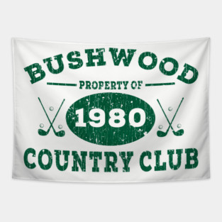 Bushwood Country Club 1980 Vintage Tapestry