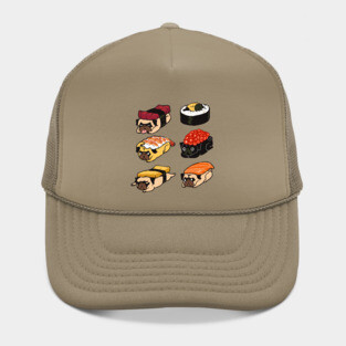 Sushi Pug Hat