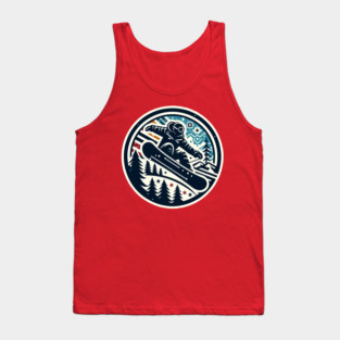 Snowboarding Tank Top