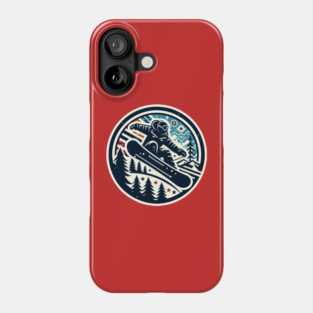 Snowboarding Phone Case
