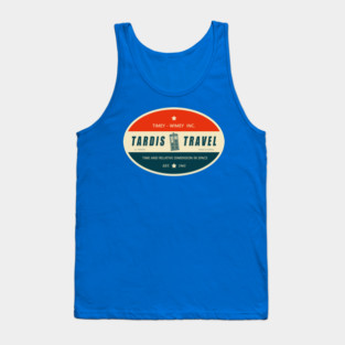 Tardis Travel Tank Top